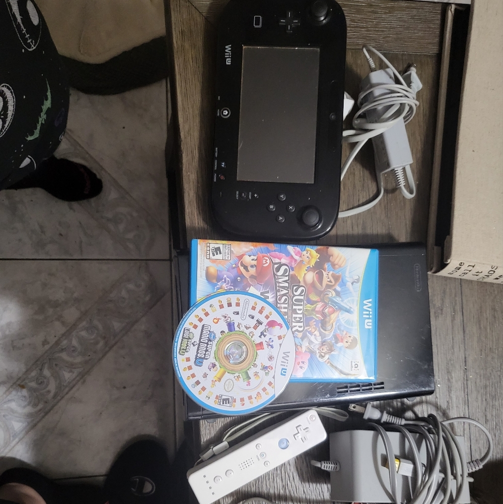 Nintendo wii u console